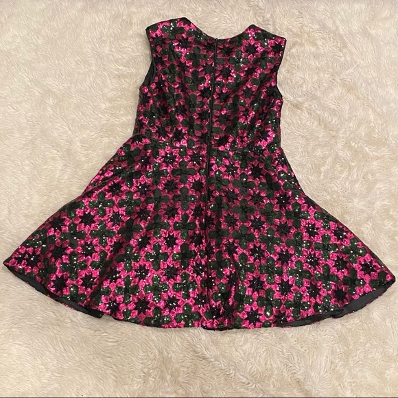 ASOS Star Sequin Tulip Dress - Size 10 - Picture 5 of 8